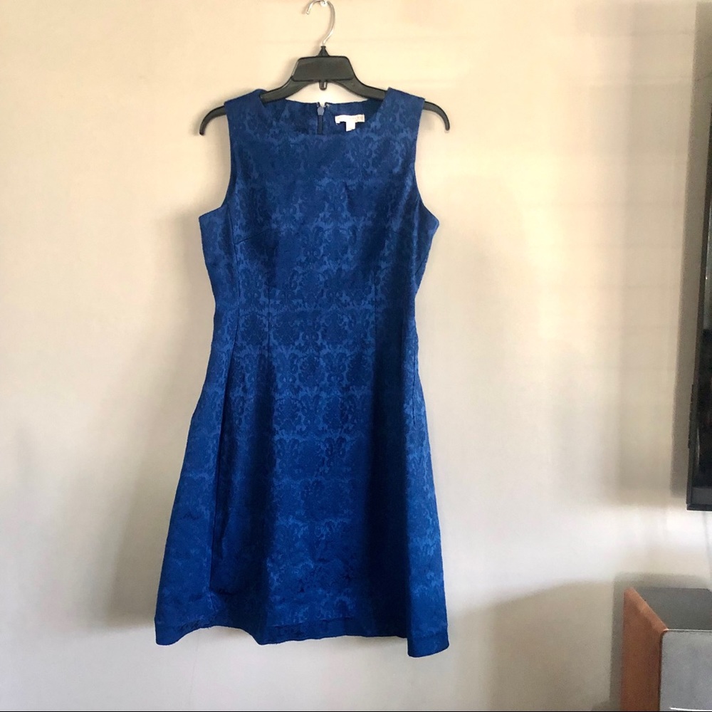 New York & Company- Maria Jacquard Dress Size 10 - Picture 2 of 5